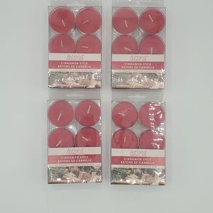 Christmas Tea Light Candles Cinnamon Stick